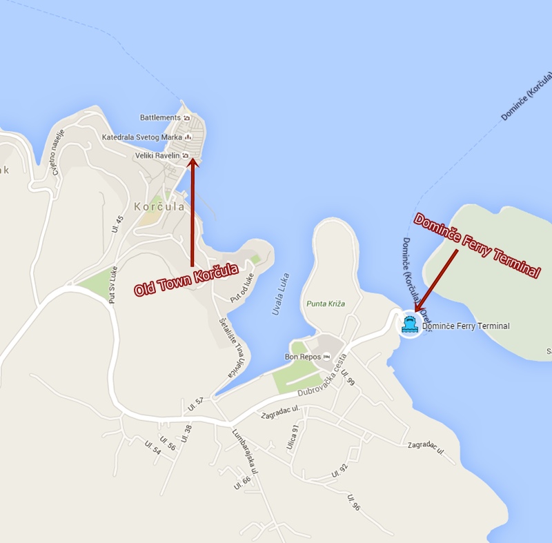 Domince map port
