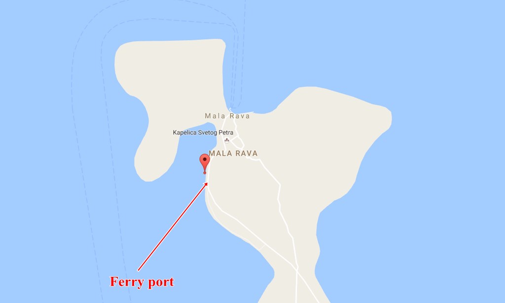 Mala Rava ferry port