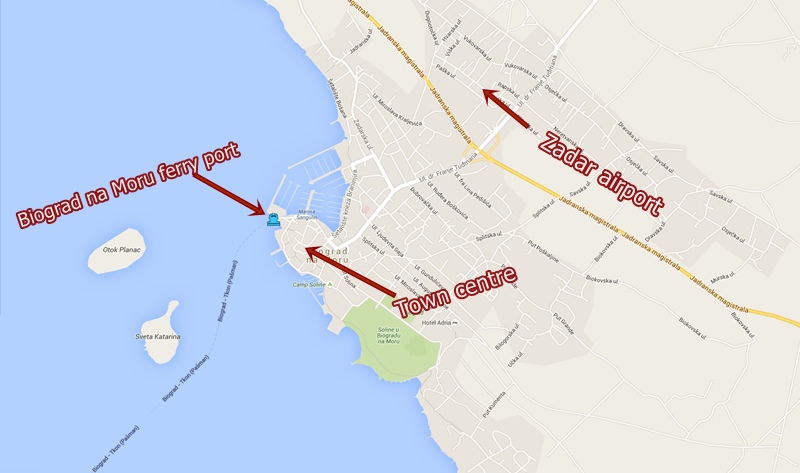 Biograd na Moru port