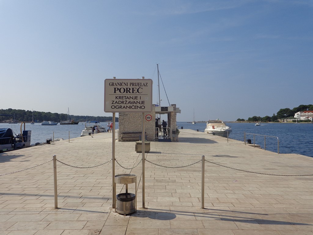 Porec catamaran port