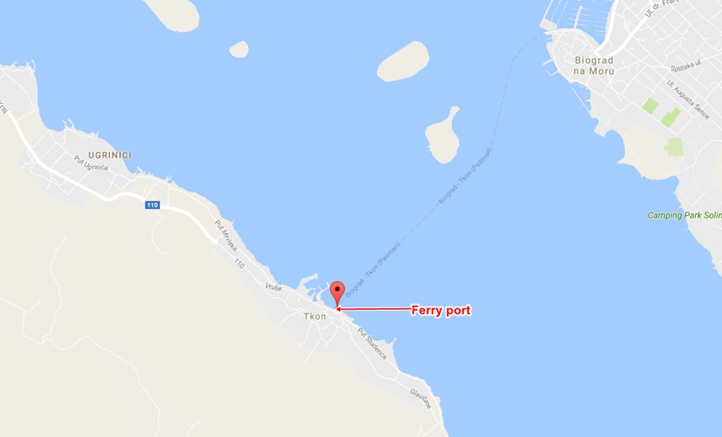 Tkon ferry terminal