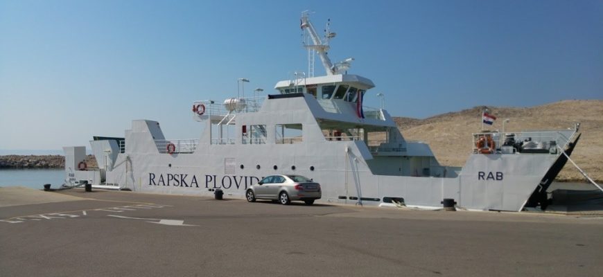 Misnjak Rab Ferry