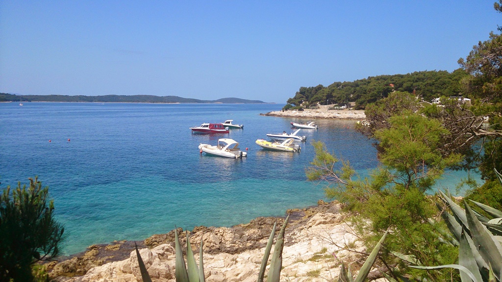 Beach on Hvar Island