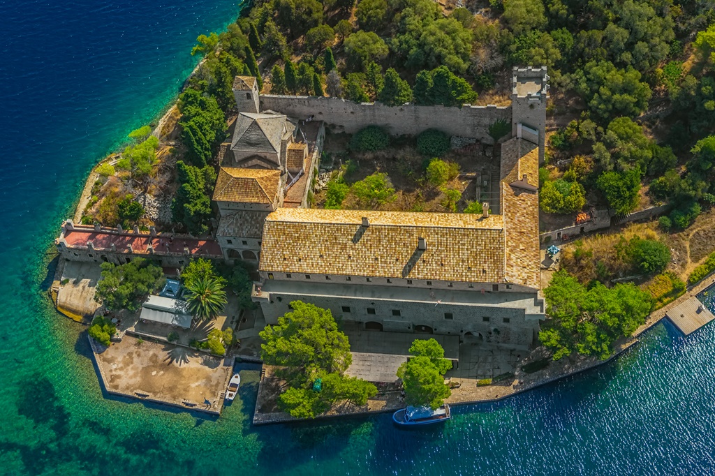 Monastery on St. Mary's islet