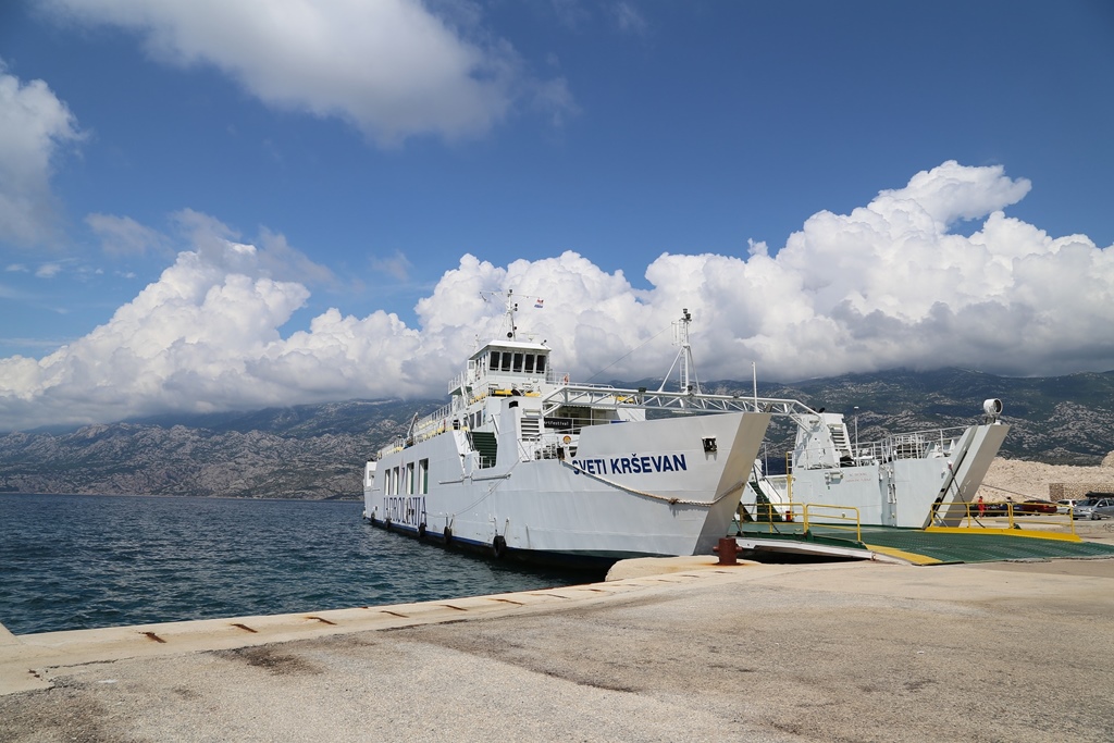 Ferry in Pag