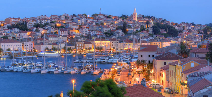 Mali Losinj at Night