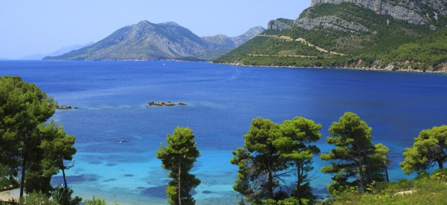 Peljesac Peninsula view