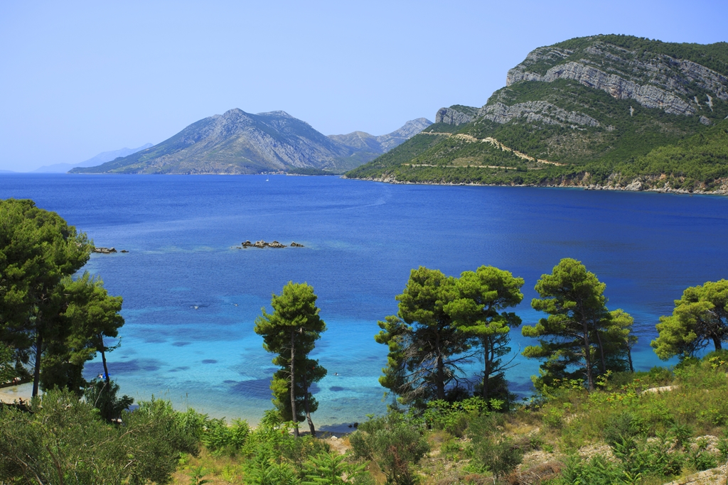 Peljesac Peninsula view