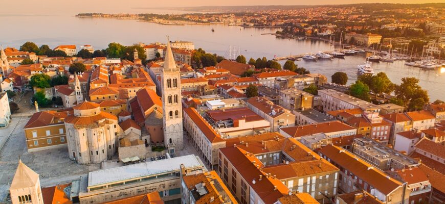 Zadar historic center