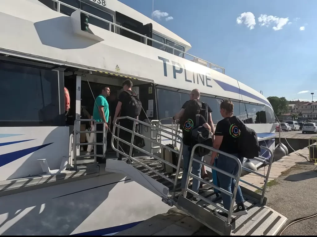 Ferry Split to Hvar Boarding