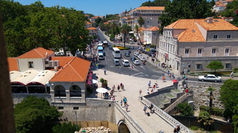 Trajektna luka Dubrovnik, dolasci i polasci katamarana